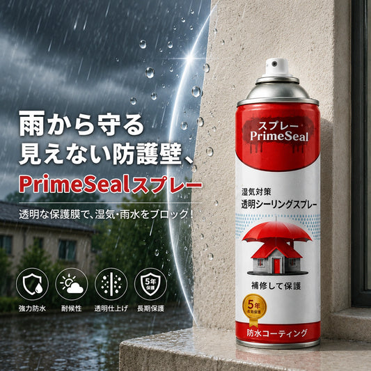 PrimeSeal 450ml – 雨に強い防水スプレー